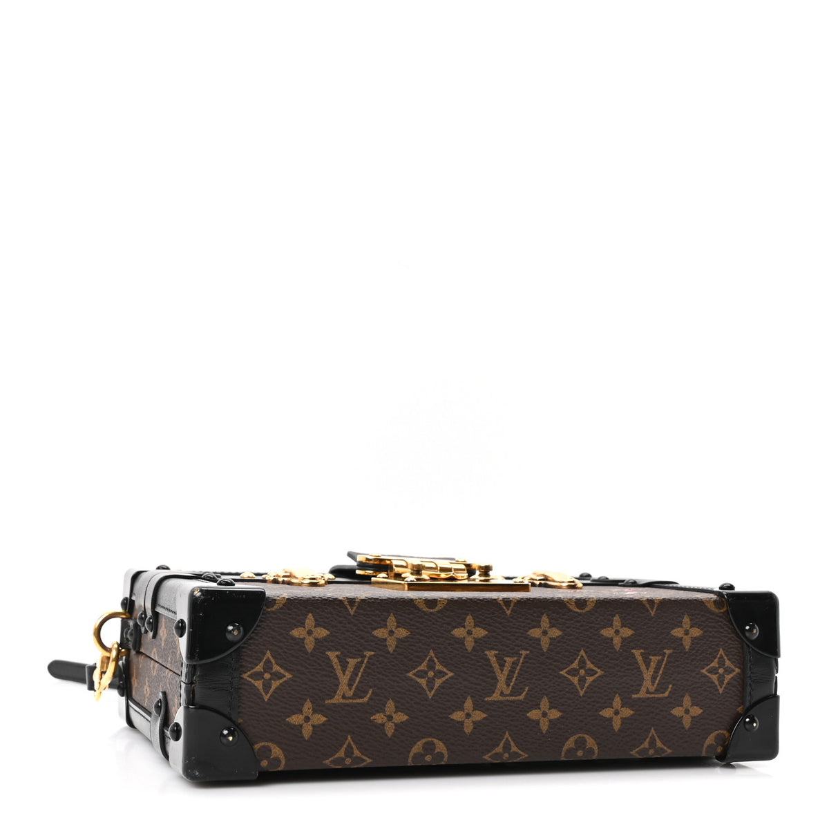 Louis Vuitton Monogram Petite Malle Black 4 of 9