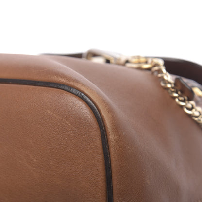 Chloe Suede Calfskin Medium Faye Backpack Tan 13 of 17