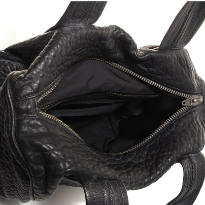 Alexander Wang Pebbled Lambskin Rocco Black 5 of 7