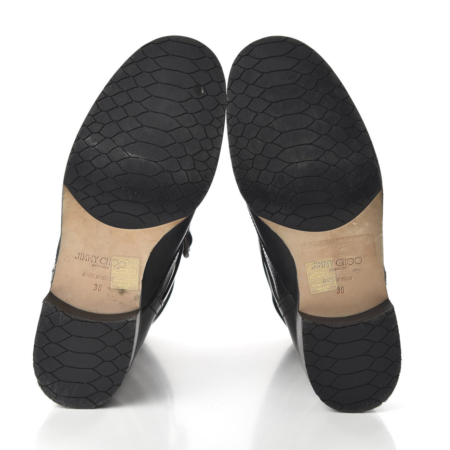 Grainy Calfskin Dalston Boots 38 Black