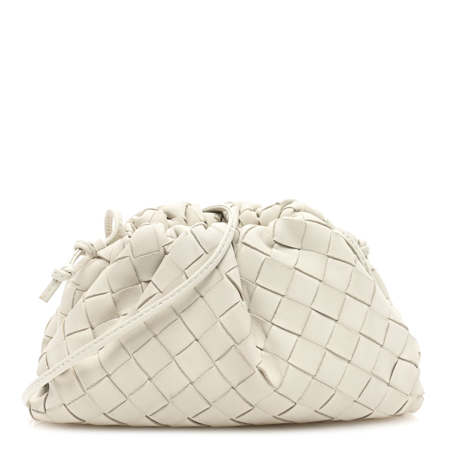 Bottega Veneta Nappa Intrecciato The Mini Pouch Chalk 1 of 10
