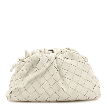 Bottega Veneta Nappa Intrecciato The Mini Pouch Chalk 1 of 10