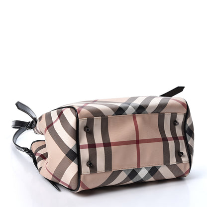 Burberry Nova Check Small Canterbury Tote Black 3 of 11