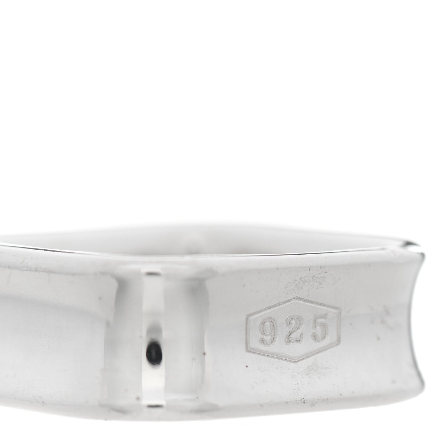 Sterling Silver 1837 Square Ring 49 5
