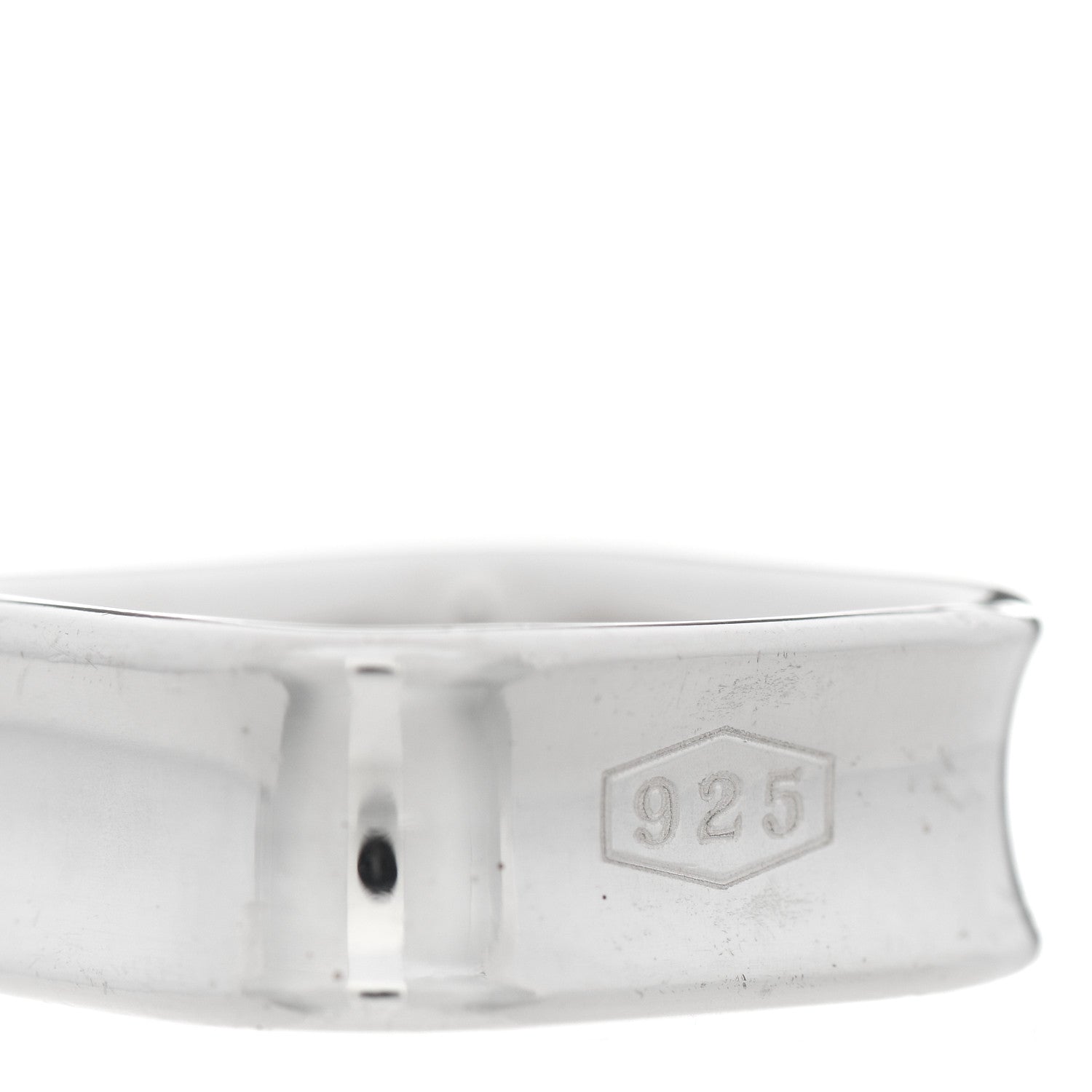 Tiffany Sterling Silver 1837 Square Ring 49 5 3 of 6