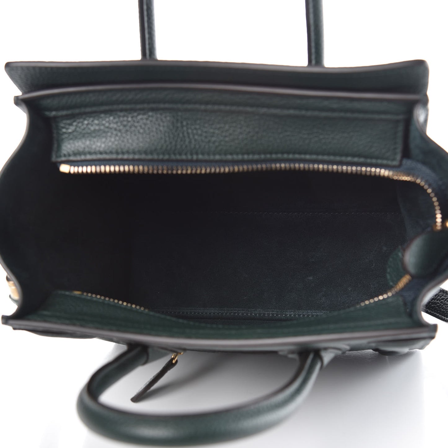 Drummed Calfskin Nano Luggage Amazone