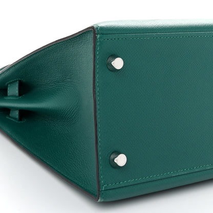 Hermes Epsom Kelly Sellier 28 Malachite 9 of 11