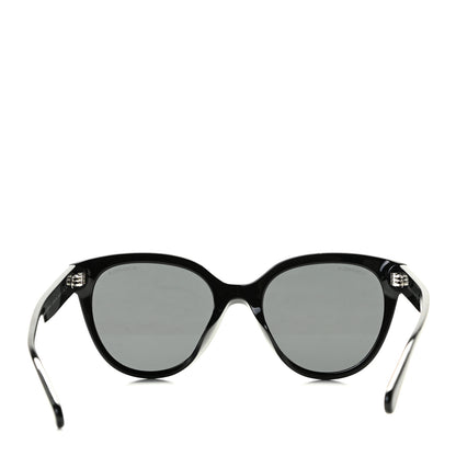 Chanel Acetate CC Butterfly Sunglasses 5414-A Black 3 of 7