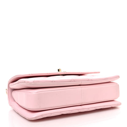 Chanel Lambskin Quilted Small Trendy CC Flap Dual Handle Bag Light Pink 4 of 15