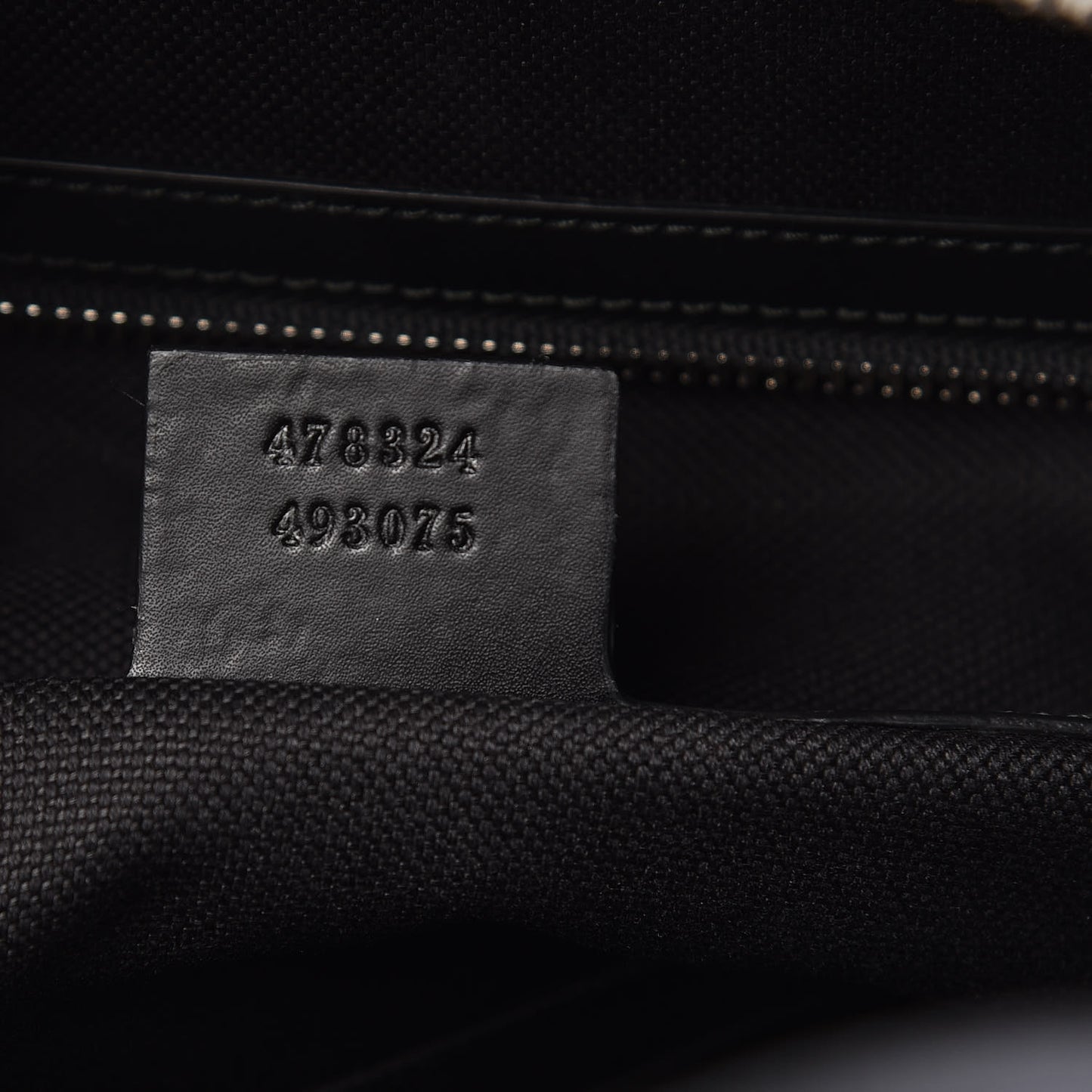 GG Supreme Monogram Web Tote Backpack Black Grey