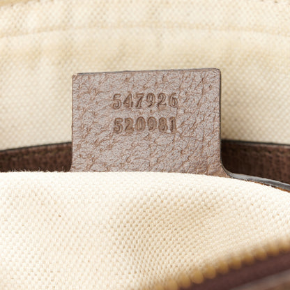 Gucci GG Supreme Monogram Web Small Ophidia Messenger Bag Brown 7 of 11