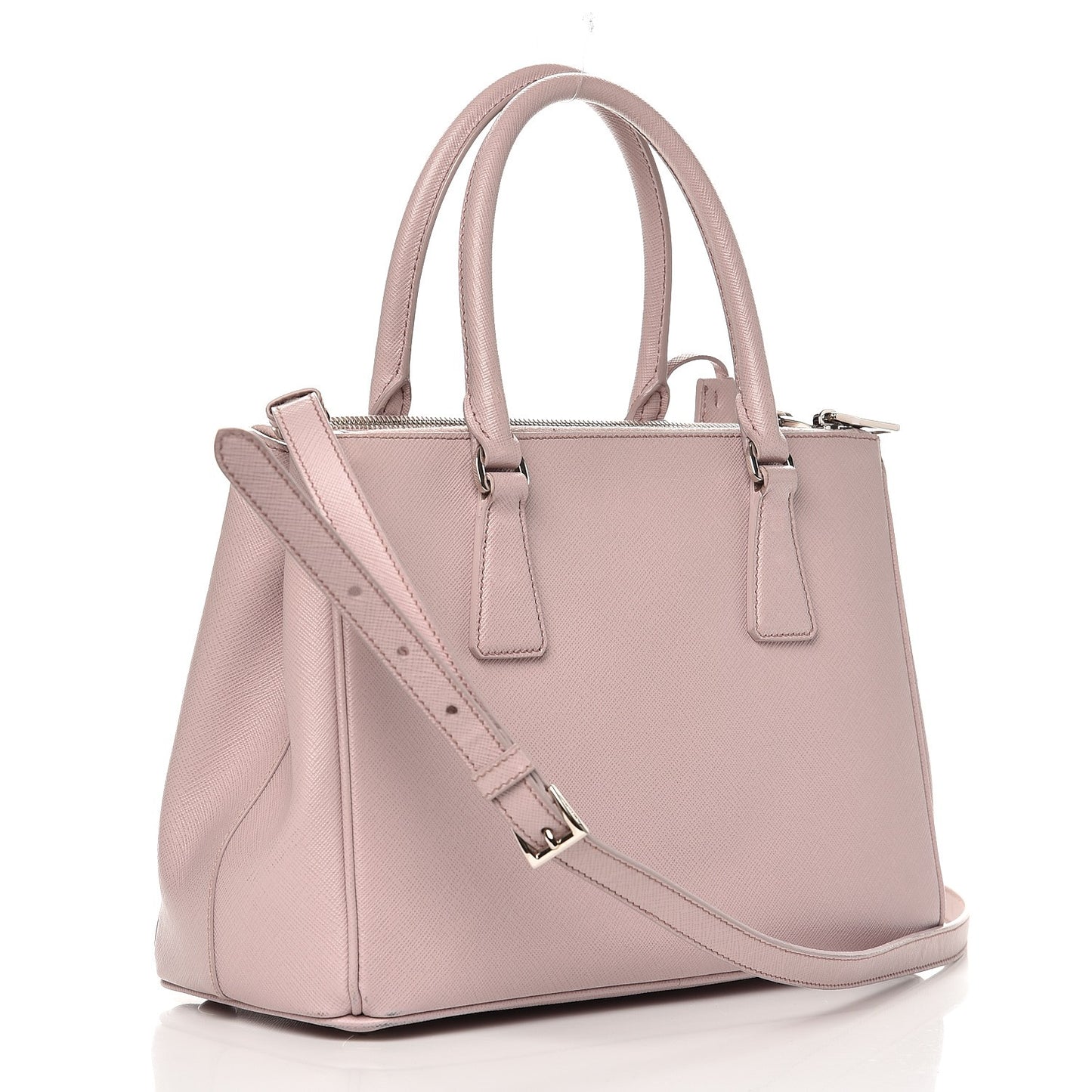 Saffiano Small Galleria Double Zip Tote Mughetto