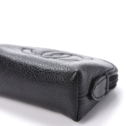 Chanel Caviar CC Cosmetic Pouch Black 7 of 11