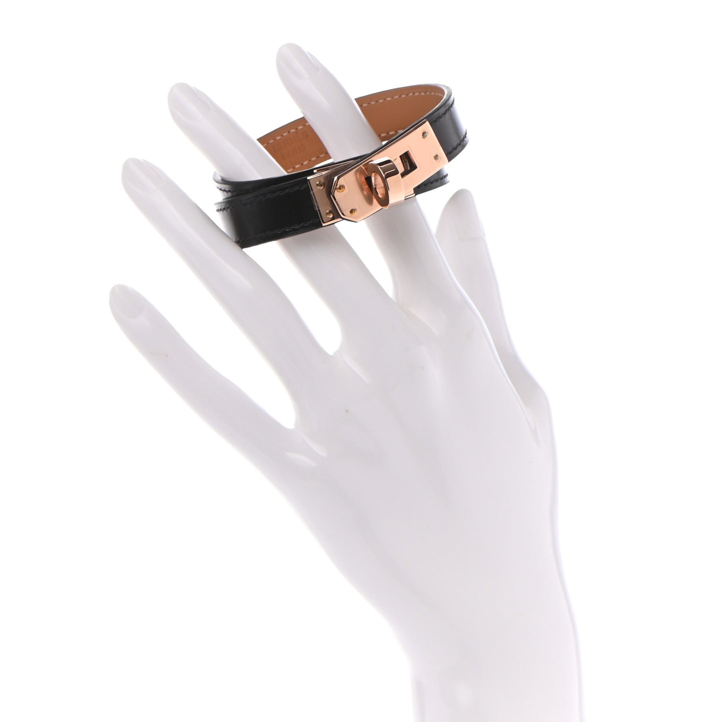 Box Kelly Double Tour Bracelet T3 Black