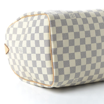 Louis Vuitton Damier Azur Speedy 30 6 of 10