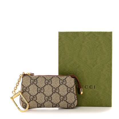 Gucci GG Supreme Monogram Key Case Brown 8 of 8