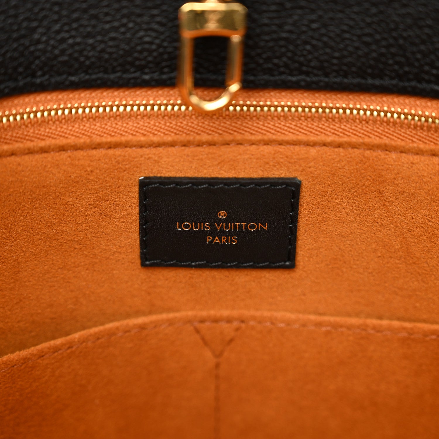 Louis Vuitton Empreinte Monogram Giant Onthego MM Black 7 of 10