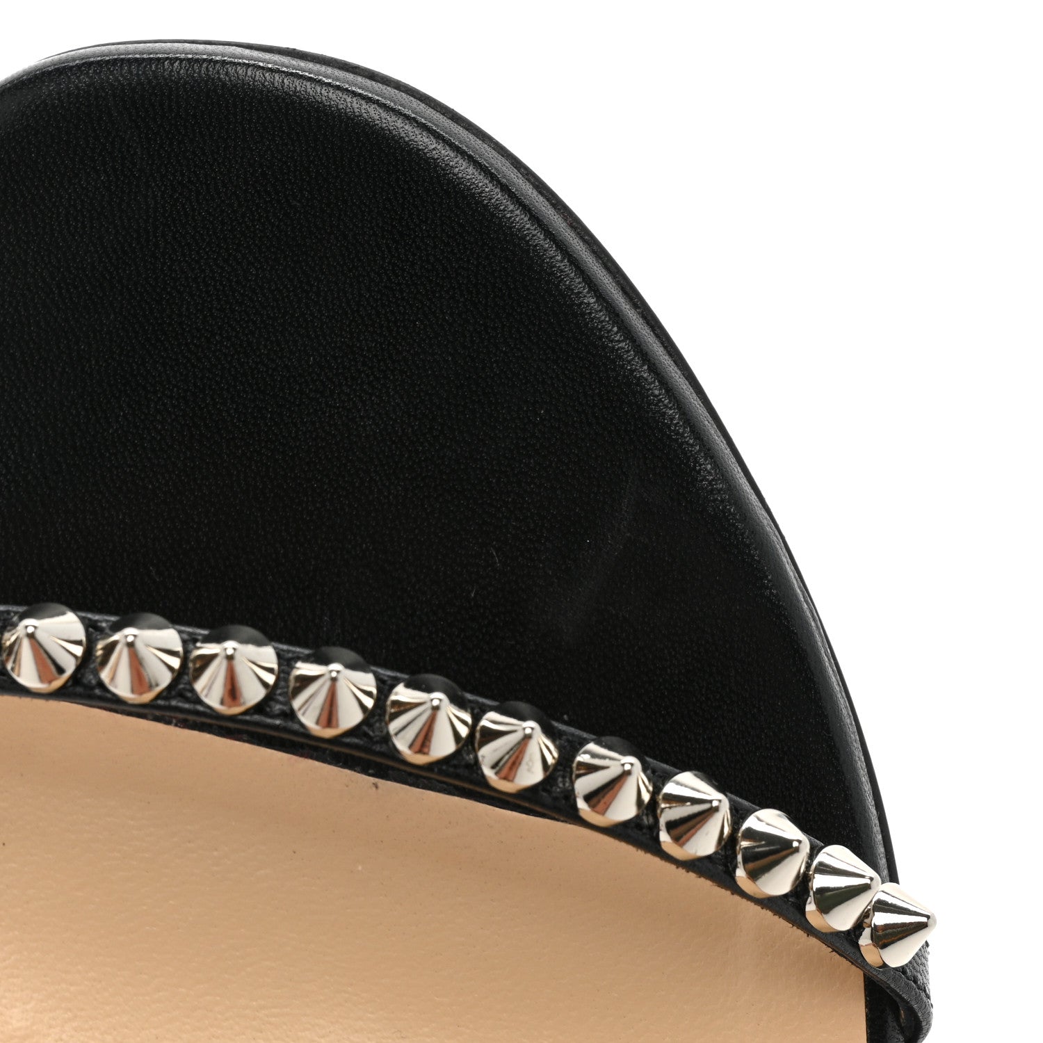 Christian Louboutin Kid Spiked So Me 100 Sandals 38 Black 14 of 14