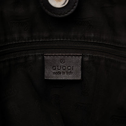 Gucci Guccissima Signature Large Sukey Tote Chocolate 9 of 11