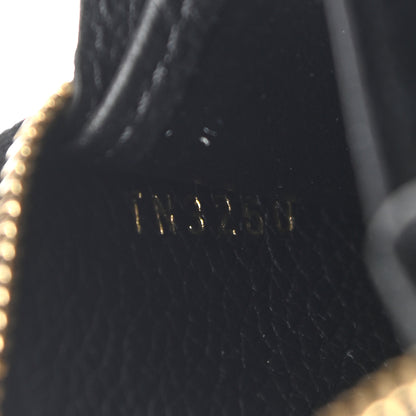 Louis Vuitton Empreinte Monogram Giant Zippy Coin Purse Black Beige 7 of 8