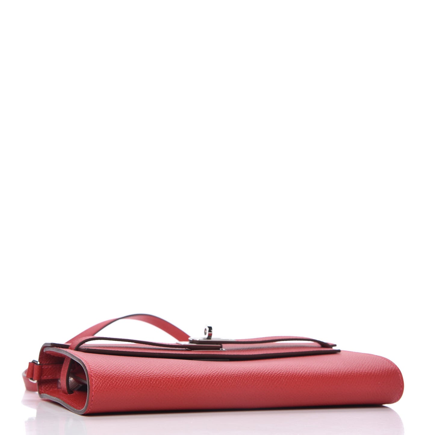 Epsom Kelly Wallet To Go Rouge Casaque