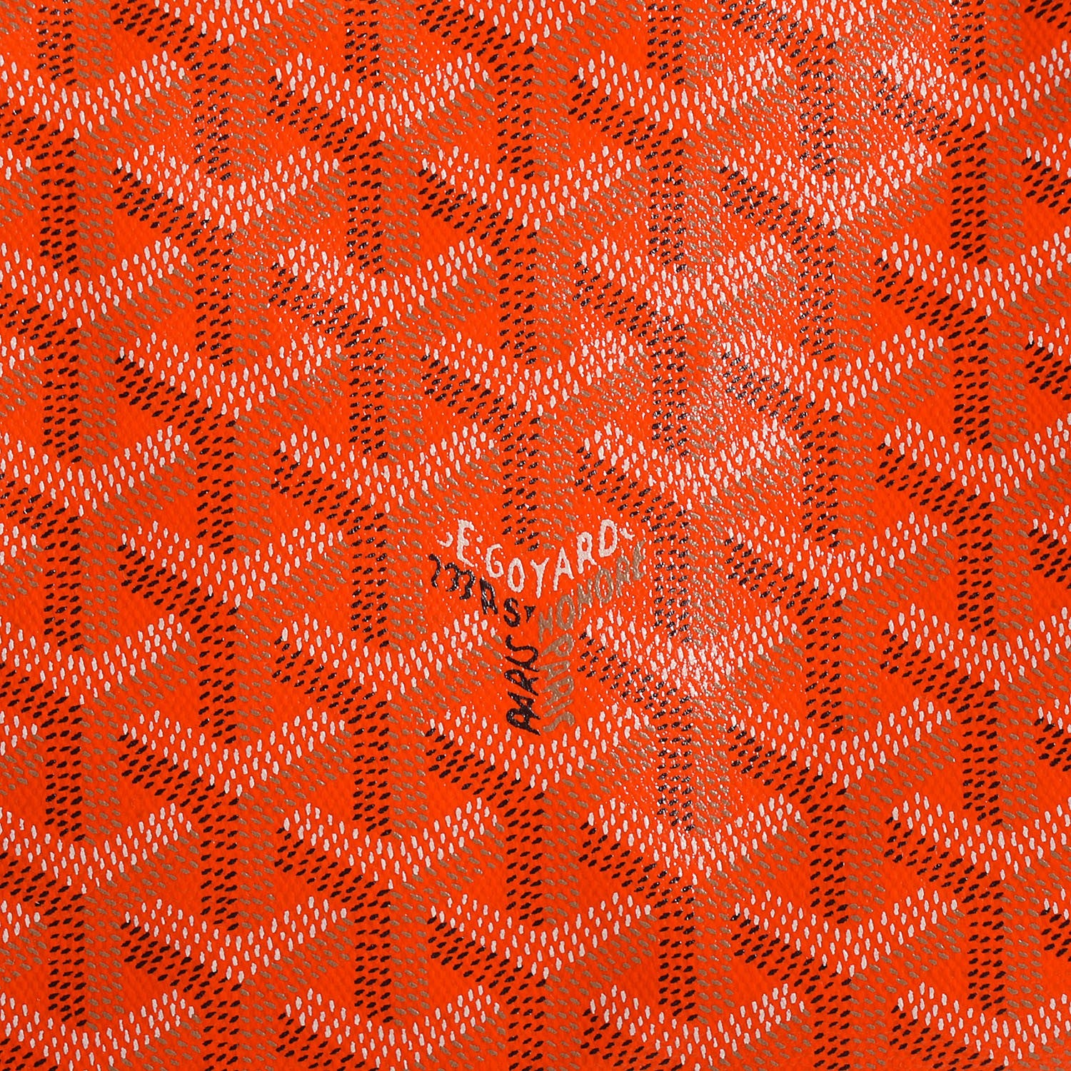 Goyard Goyardine Sac Hardy Pet Carrier PM Orange 11 of 12