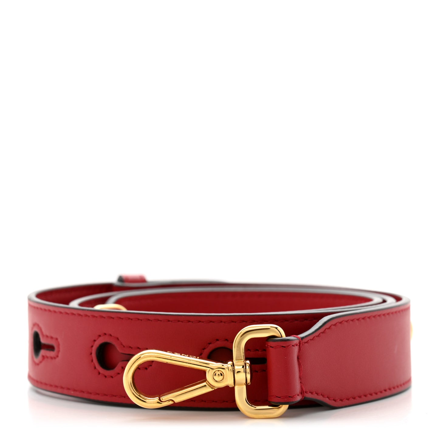 Calfskin Adjustable Strap You Red