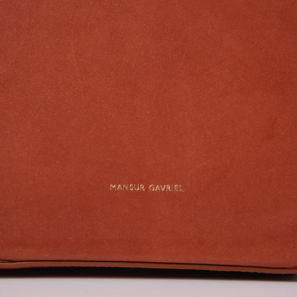 Mansur Gavriel Calfskin Circle Bag Brandy 5 of 10