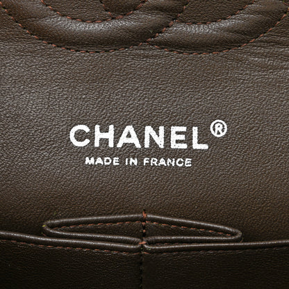 Chanel Patent Quilted Medium Double Flap Brown 6 of 16
