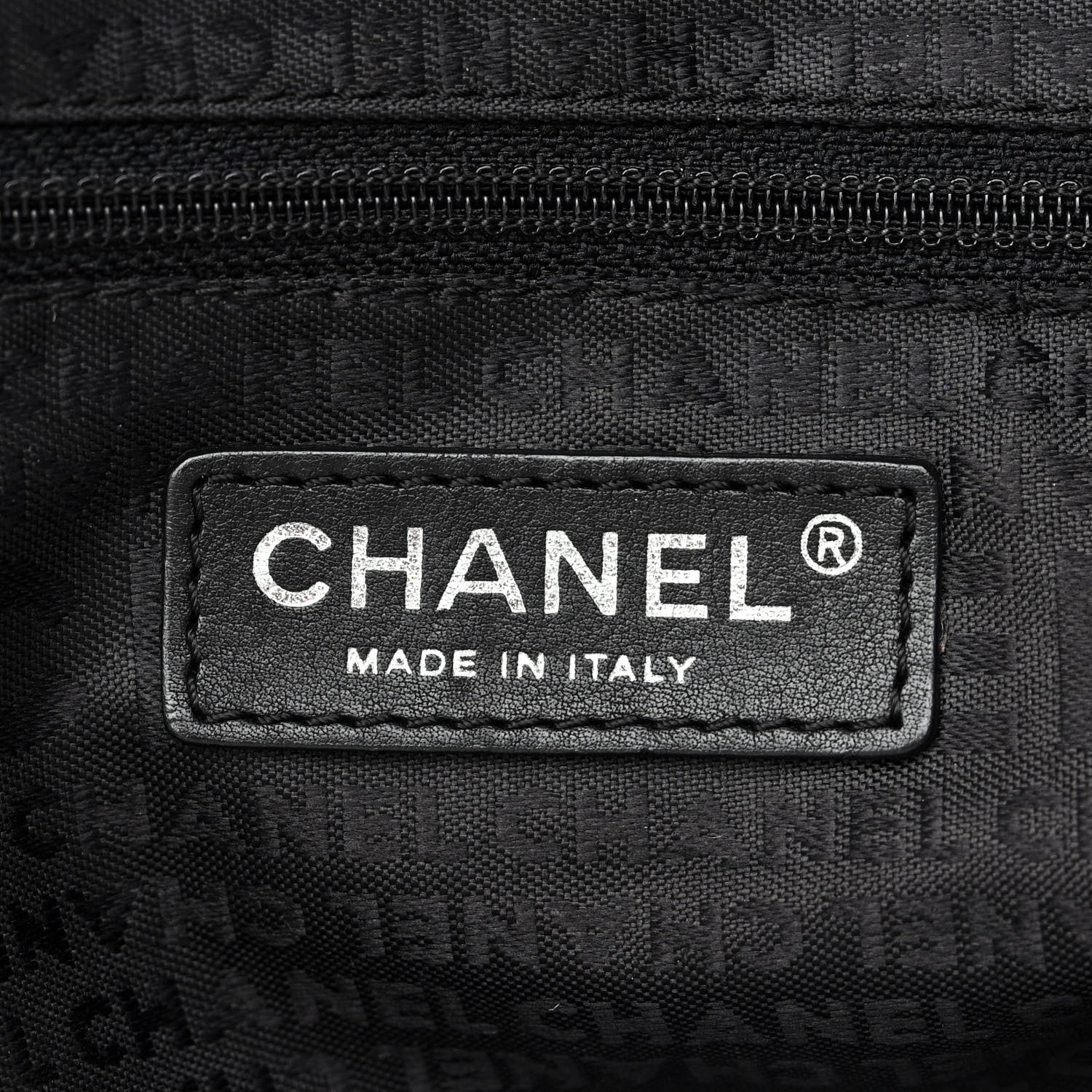 Chanel Aged Calfskin Vintage Ligne XL Lady Braid Tote Grey 6 of 10