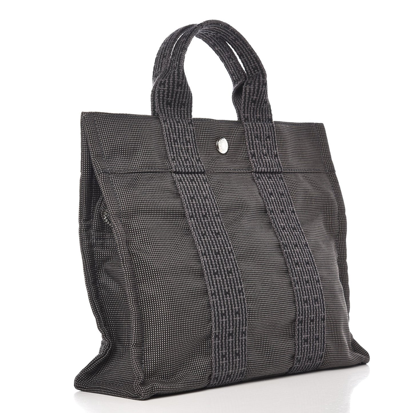 Canvas Herline PM Tote Grey