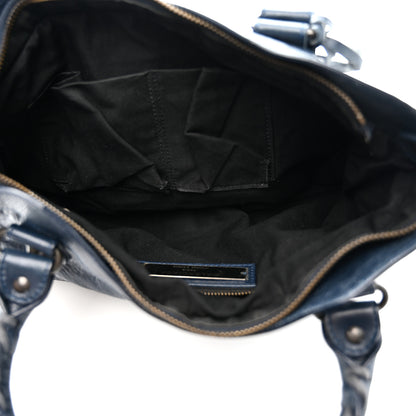 Balenciaga Agneau Classic Hardware First Bleu Obscur 6 of 12