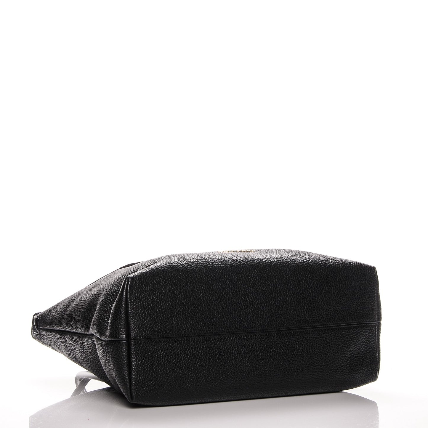 London Grainy Calfskin Medium Baynard Tote Black