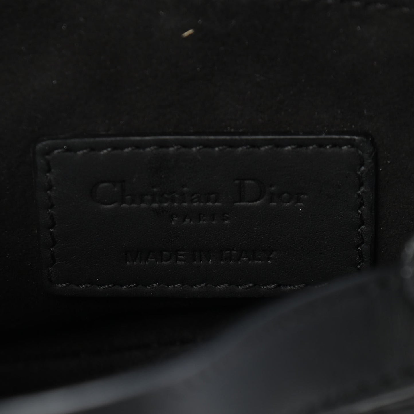 Ultra Matte Calfskin Mini Saddle Bag Black