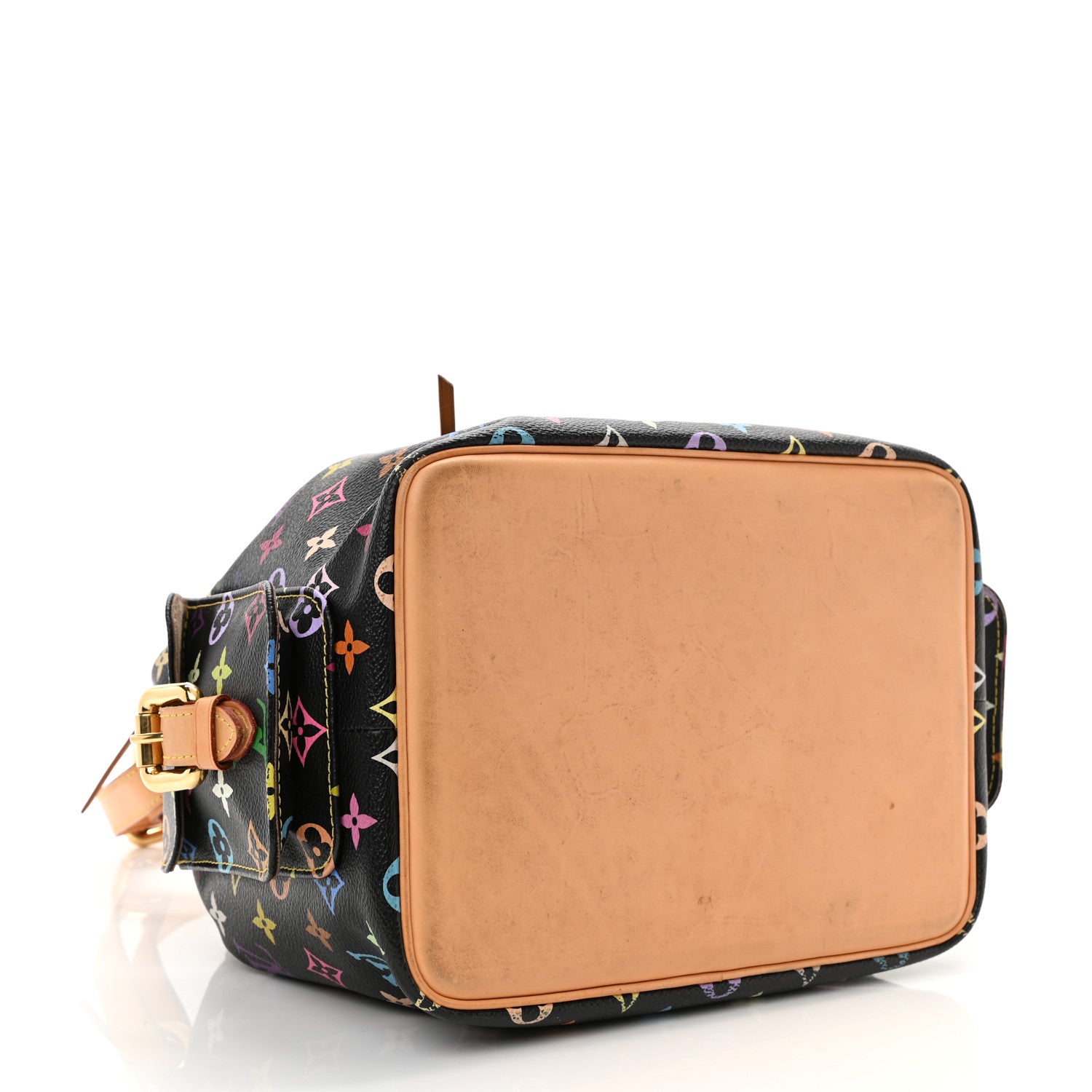 Louis Vuitton Monogram Multicolor Petit Noe Black 4 of 10