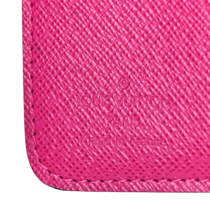 Louis Vuitton Monogram Perforated Compact Zipped Wallet Fuchsia 7 of 9