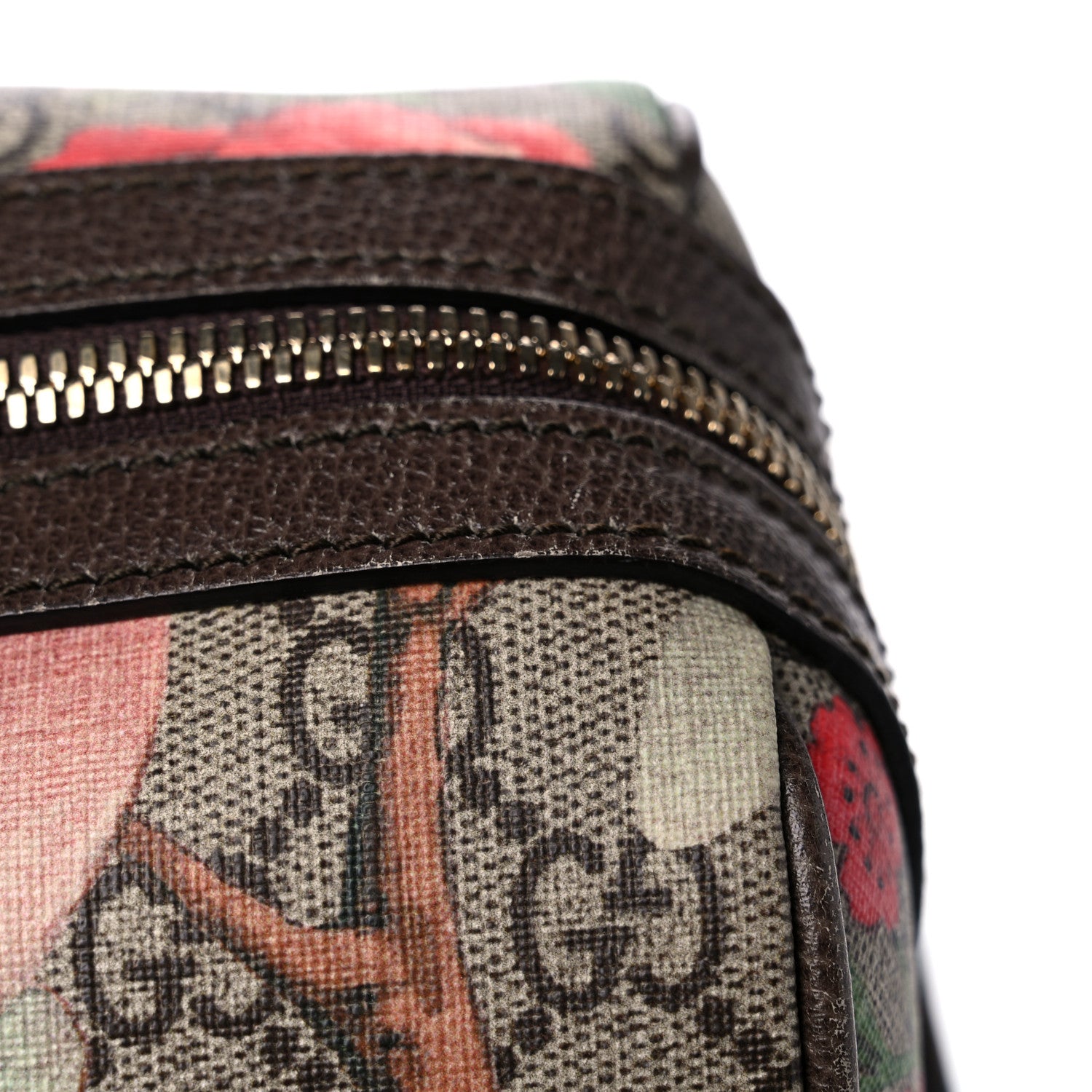 Gucci GG Supreme Monogram Tian Medium Boston Beige Multicolor New Acero 14 of 15