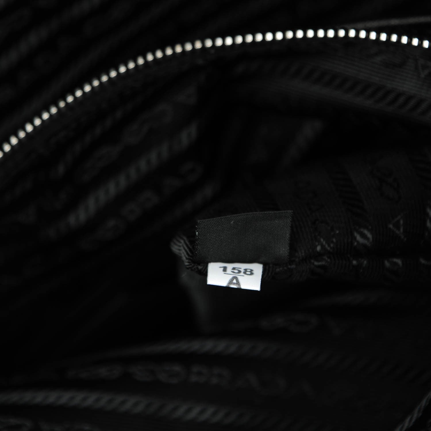 Prada Saffiano Tessuto Nylon Tote Nero Black 8 of 8
