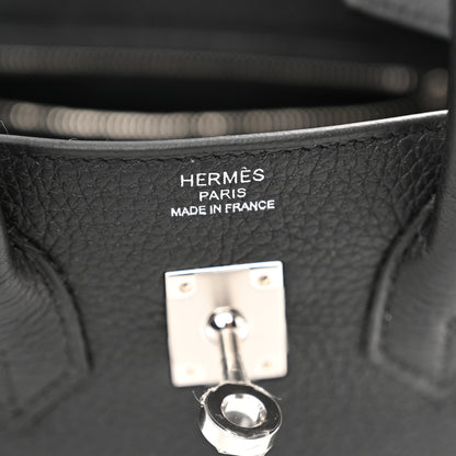 Hermes Togo Birkin 25 Black 6 of 12