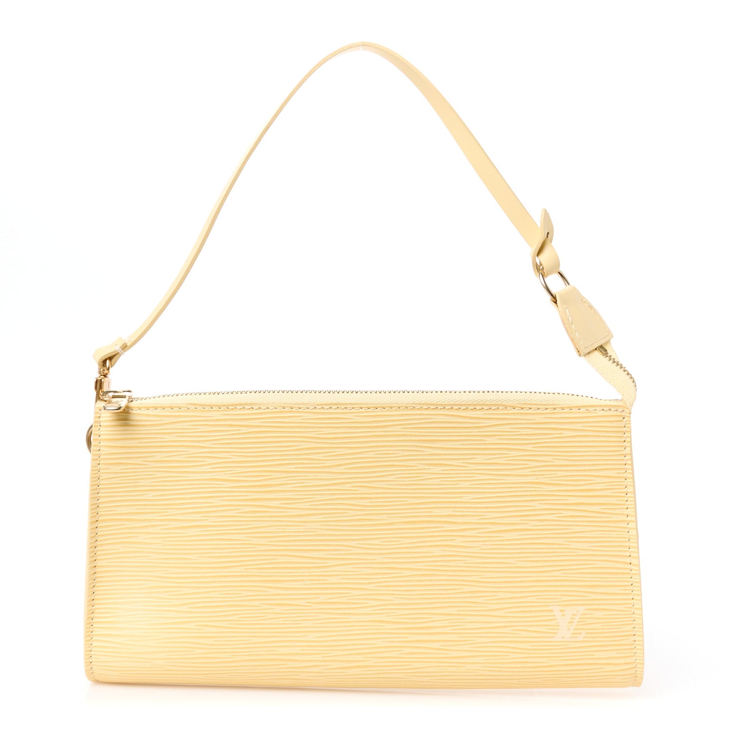 Epi Pochette Accessories 24 Vanilla