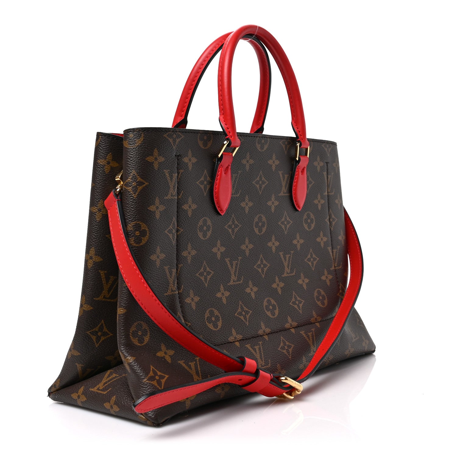 Louis Vuitton Monogram Flower Tote Coquelicot 3 of 8