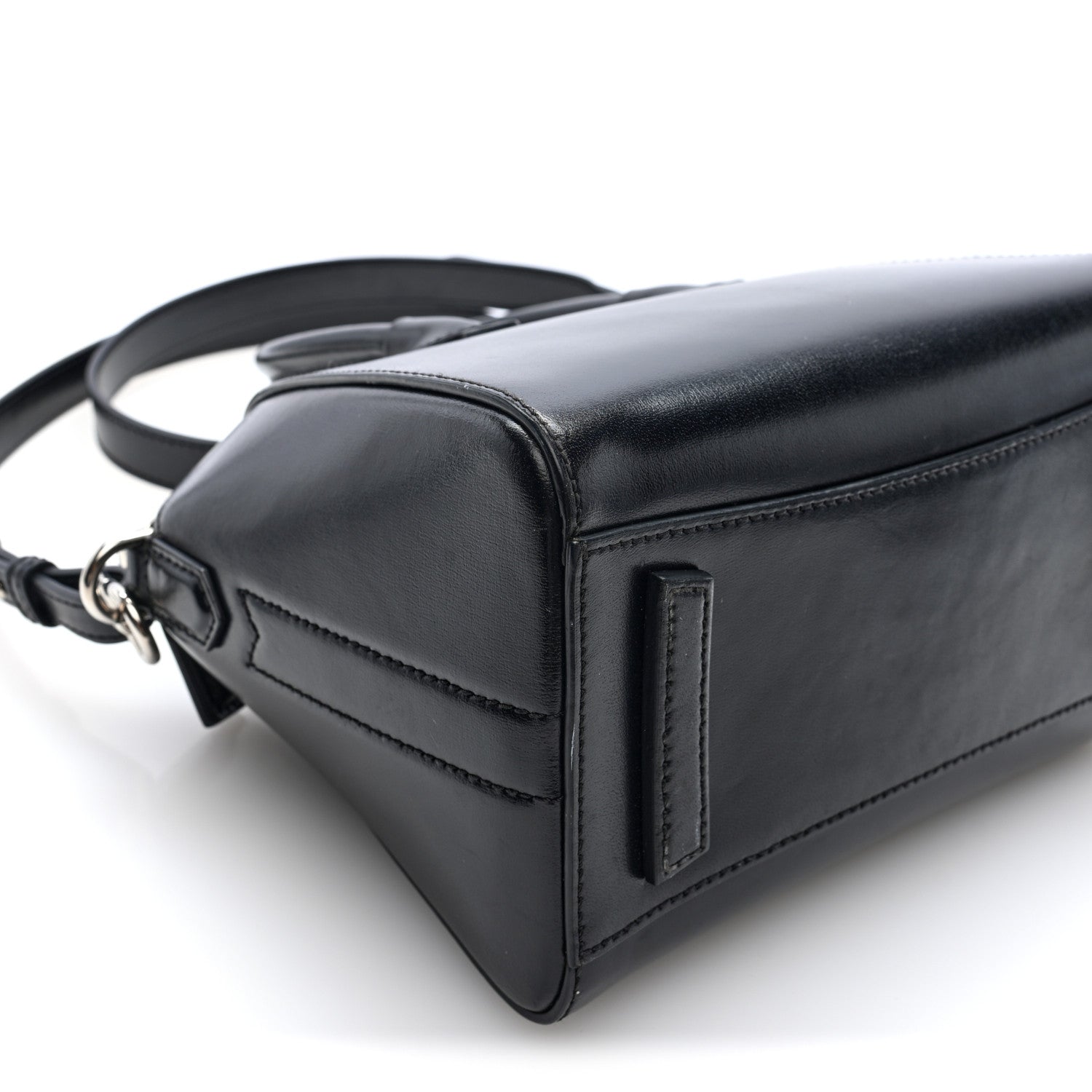 Givenchy Shiny Lord Calfskin Mini Antigona Black 8 of 9