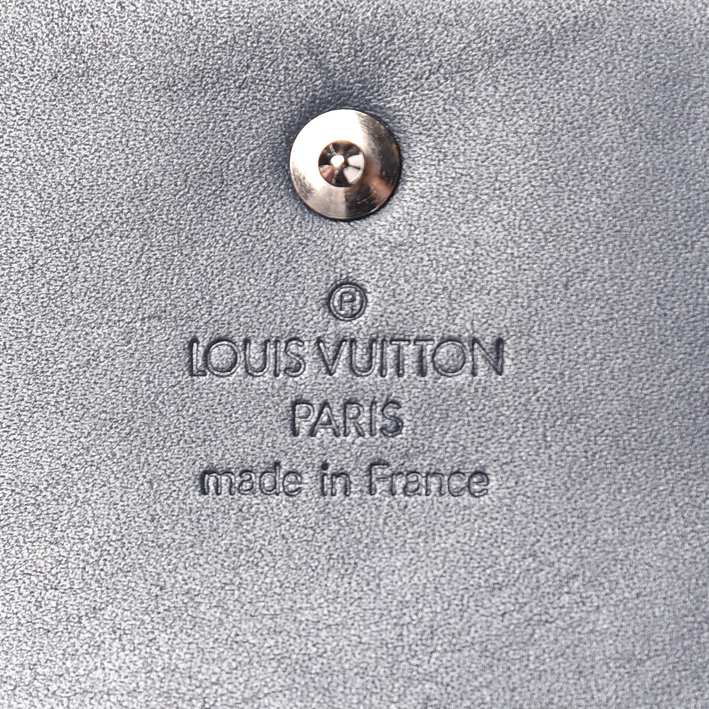Mat Monogram Elise Wallet Blue