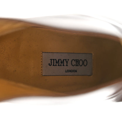 Jimmy Choo Calfskin Boots 38 Brown 12 of 15