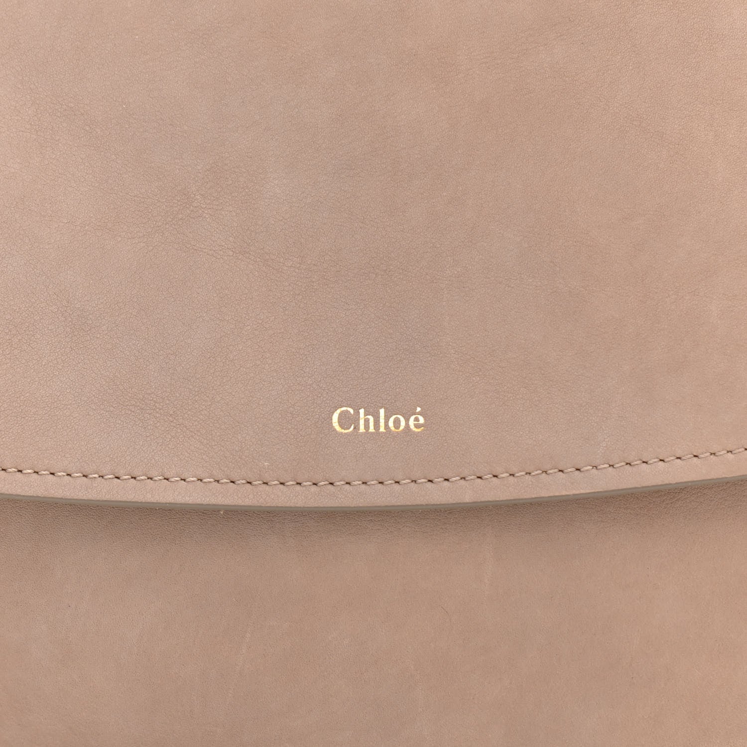 Chloe Grain Calfskin Kiss Hobo Motty Grey 8 of 12