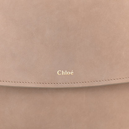 Chloe Grain Calfskin Kiss Hobo Motty Grey 8 of 12