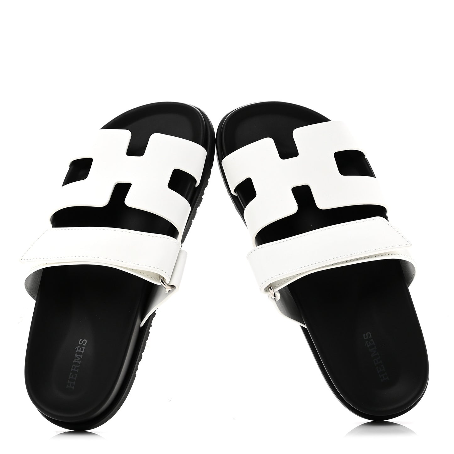 Calfskin Womens Chypre Sandals 37 White