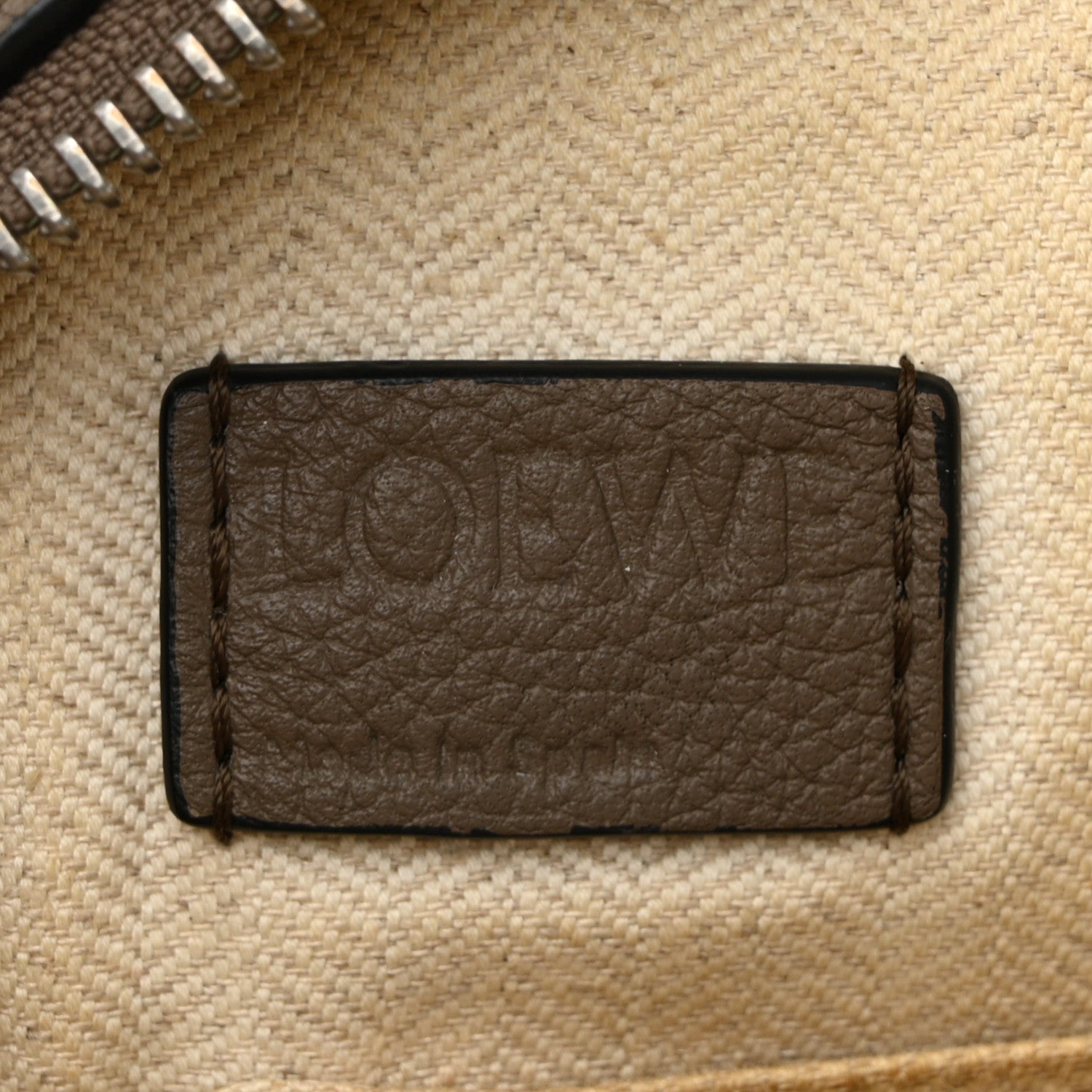 Loewe Soft Grained Calfskin Military Messenger Bag Brown 6 of 12