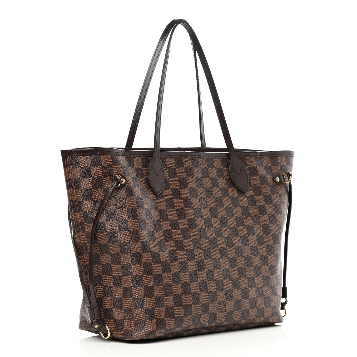 Louis Vuitton Damier Ebene Neo Neverfull MM Rose Ballerine 4 of 26