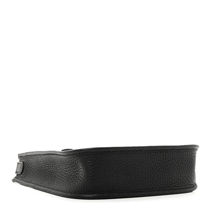 Hermes Taurillon Clemence Evelyne TPM Black 4 of 11